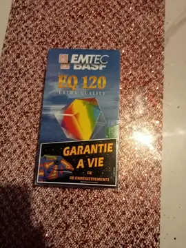 vidéo cassettes Vierges emballées
