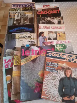 lot de modèles crochet