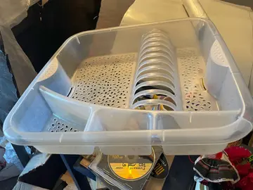 range vaisselle en plastique