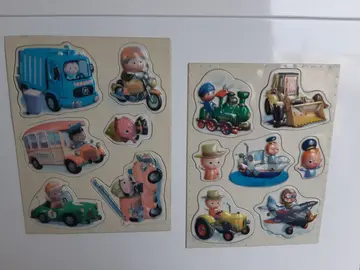 2 plaques de magnets frigo pour enfants