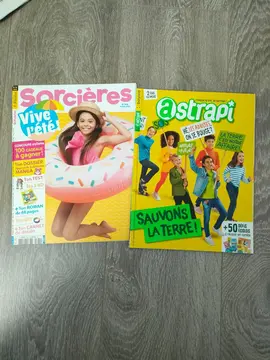 lot de 2 magazines pour enfants 7-12 ans