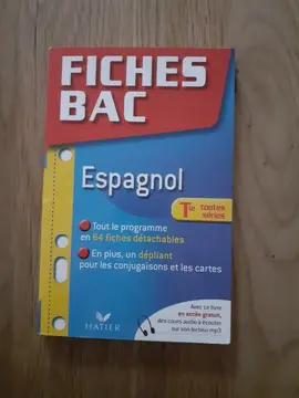 Fiches de révisions espagnol