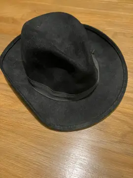 Chapeau pour homme en feutre noir