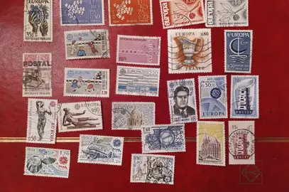 timbres Europa, E, lot 80