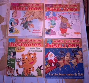 6 LIVRES DE CONTES POUR JEUNES LECTEURS