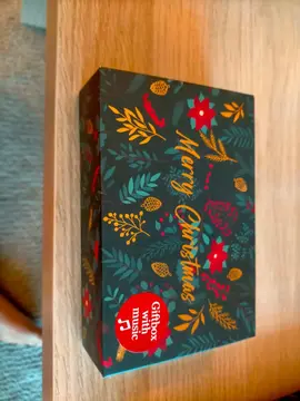 Coffret pour cadeau avec musique