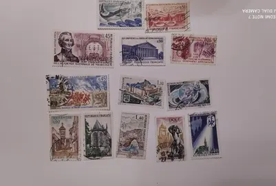 timbres, 1971 (A), lot 83