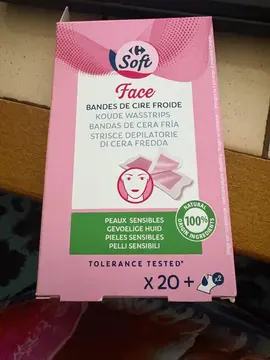 bande de épilation visage il en maque que 1 dedans car je suis allergique