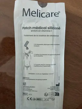 patch médical cicatrice césarienne