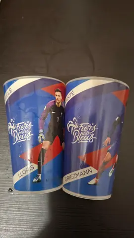 02 Tasse en plastique Equipe Bleue