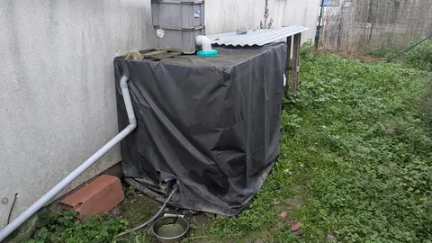 Cuve 1000l eau de pluie
