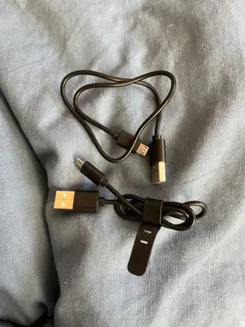 Lot de deux câbles USB vers micro-USB