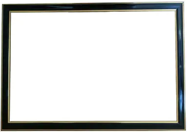 Cadre noir pour tableau 75 x 50