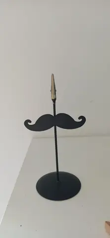 presentoir porte photo moustache