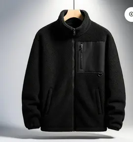 veste polaire homme taille 42 chaude noire