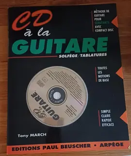 Livre/CD pour s'initier à la guitare