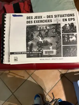 Livre photocopié activités sportives et éducation