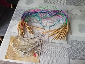 lot aiguilles circulaires