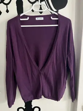 gilet violet taille 38/40