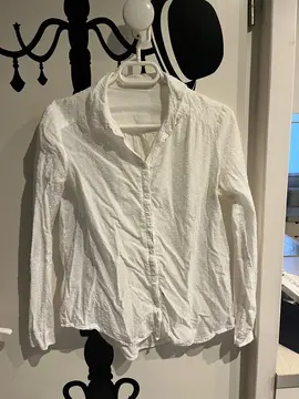 chemise blanche plumetis promod 40