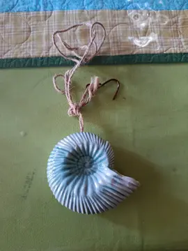 poterie escargot à suspendre