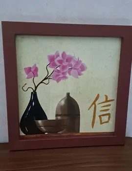 Cadre photo orchidée