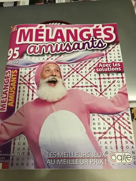 Livret de jeux : mots mélangés grand format