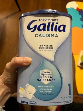 lait infantile Gallia Calisma 0-6 mois