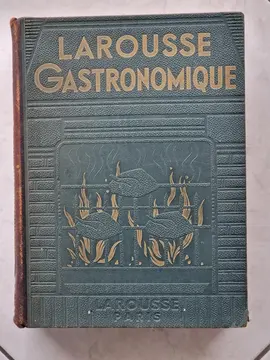 Livre ancien "Larousse gastronomique"