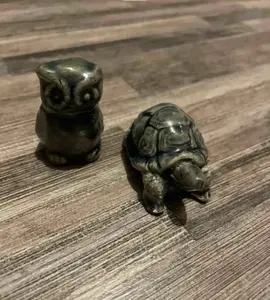 figurines plâtre peint