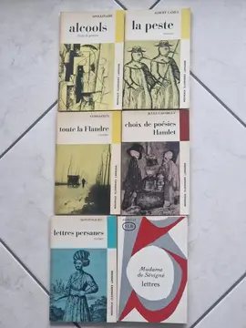 Lot de 6 livres Nouveaux Classiques Larousse