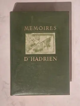 Livre ancien "Mémoires d'Hadrien"