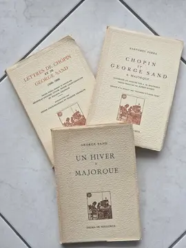 Lot de 3 livres anciens de Georges Sand