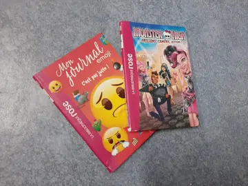 2 livres bibliothèque rose