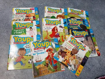 lot de 10 magazines youpi