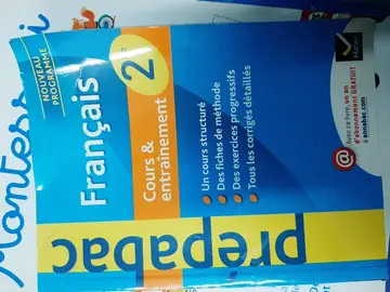 prepabac français 2e