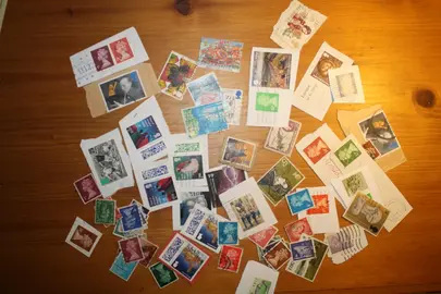 Angleterre & Irlande - lot de timbres oblitérés