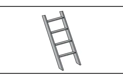 Echelle exterieure piscine composite