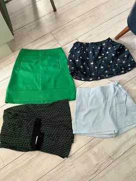 lot jupes shorts 38