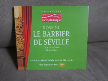 CD LE BARBIER DE SEVILLE Rossini Extraits Callas Gobbi / Galliera FNAC 2011