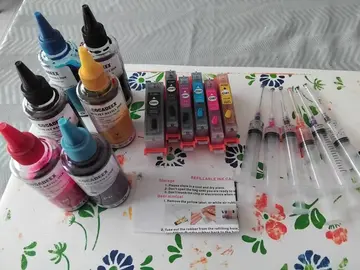 set de cartouches rechargeables pour Canon