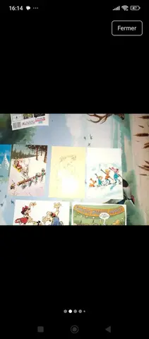 10 cartes postales DARGAUD