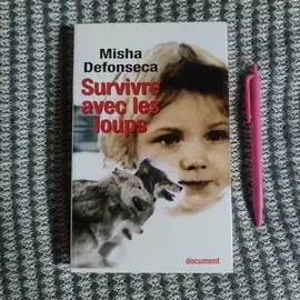 Livre Survivre avec les loups Misha Defonseca