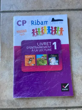 Livret d'entraînement à la lecture CP Ribambelle 1