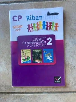 Livret d'entraînement à la lecture CP Ribambelle 2