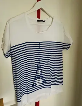 t-shirt marin Tour Eiffel Tour Eiffel 42