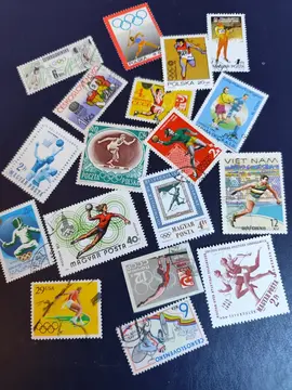 lot unique timbres Sport..
