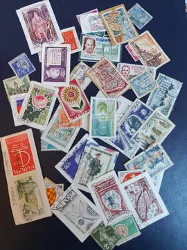 lot unique timbres Français plus anciens