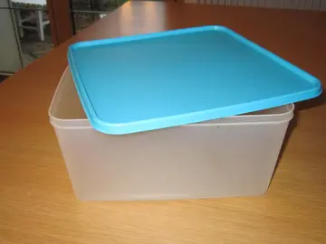 Grande boîte carrée Tupperware