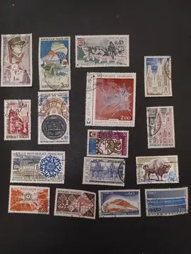 timbres de 1974 (B), lot 91